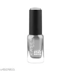 Nail Paint For Women (Silver, 10 ml)