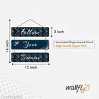 MDF Wooden Wall Hanging Quotes 