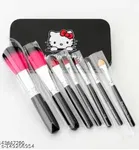 Combo of Matte Me Lipstick with 7 Pcs Makeup Brushes 