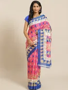 Khadi Printed Saree for Women 