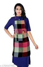 KANUSHI Industries® Apron for Kitchen Waterproof with Front Pocket