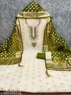 Chanderi Silk Embroidered Punjabi/All Over Suits for Women 