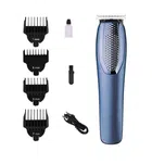 Professional AT-1210 Rechargeable Trimmer for Men & Women (Blue)