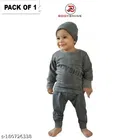 Woolen Thermal Top & Bottom Set for Kids 