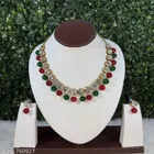Alloy Necklace with Earrings for Women 