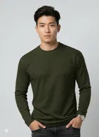 Polyester Textured Round Neck T-shirt for Men, Multicolour, Pack of 2 