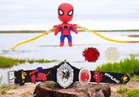 Synthetic Rakhi with Light Watch for Kids 