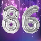 Foil Balloon for Birthday Celebration, No. 86 