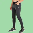 Lycra Nylon Logo Printed Track Pant for Men 