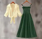 Poly Crepe Dress for Women 