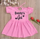 Crepe Frock for Girls 