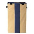 Cloth Laundry Baskets, Blue & Beige 