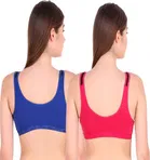 Cotton Blend Non Padded Bra for Women 