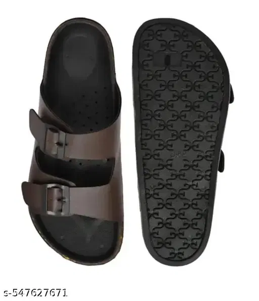 Sliders for Men (Brown, 9)