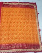 Georgette Printed Saree for Women 