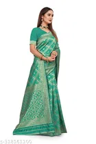Banarasi Silk Zari Woven Saree for Women 