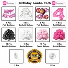 Masha & Bear Theme 4th Happy Birthday Decoration,Multicolour,Set Of 1