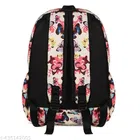 Canvas Backpack Bag, Multicolor