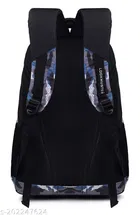 Nylon Backpack for Men & Women, Black