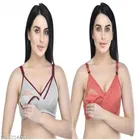 Cotton Blend Feeding Bra for Women 