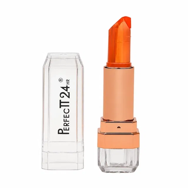 Color Changing Gel Lipstick, Shimmery Pink