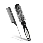 Ceramic Ion Round Hair Brush with Comb 
