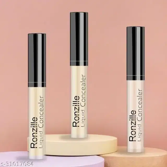 Ronzille Liquid Concealer (Multicolor, 9 g) (Pack of 3)