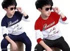Cotton Clothing Set for Boys, Multicolour, Pack of 2 