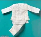 RK TRADERS Kalamkari Embroidered Cotton Kurta Set for Boys 