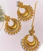Women's Oxidized Meenakari Jewellery Set with Earrings 