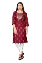 A-Line Cotton Kurti for Women 