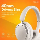TecSox Soundex F9 Wireless Headphones - 20H Playtime