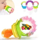 Silicone Fruit Nibbler with Teether for Baby 