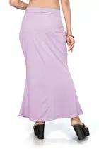 Lycra Solid Saree Petticoat for Women 