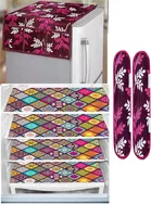 Knit 7 Pcs Fridge Cover Set 