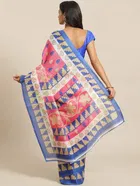 Khadi Printed Saree for Women 