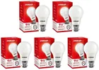 Eveready 9 W Basic Standard B22 Led Bulb, Cool White, Pack Of 5