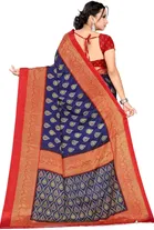 Cotton Blend Printed Saree for Women 