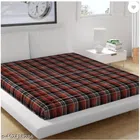 Cotton Mattresses Protector (Multicolor, 36x72 inches)