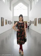 Floral Artwork Kurti for Women 