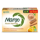 Margo Neem Naturals With Sandalwood & Turmeric Soap 5X100 g (Buy 4 Get 1 Free)