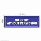 No Entry Stickers 