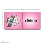 Bookford Exciting Puzzle Combo Set of 2 Jigsaw Puzzle - Action Words & 3 Piece Addition & Subtration Learning Game