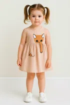 Printed Cotton Frock for Girls 