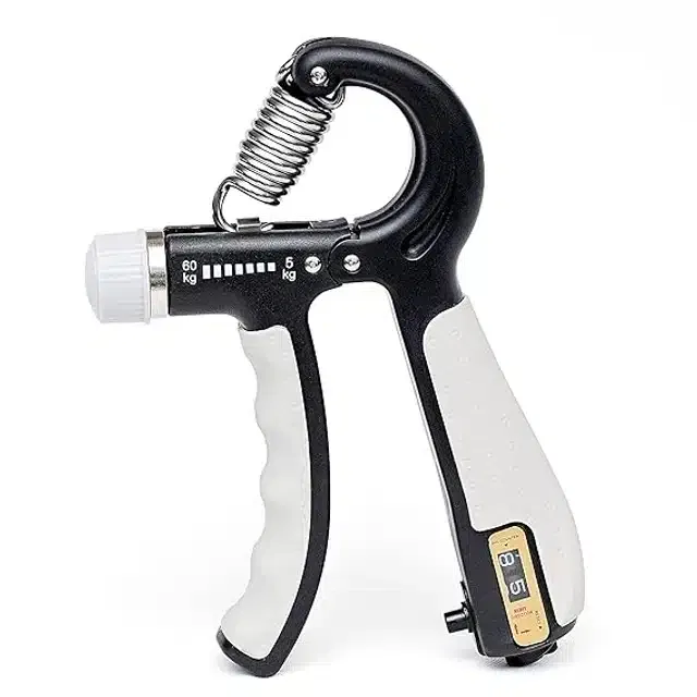 Adjustable Hand Gripper (Black & White)
