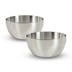 JENSONS Stainless Steel Apple Bowl (250 mL each, Pack of 2)