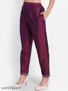 Viscose Rayon Embroidered Kurta with Pant & Dupatta for Women 