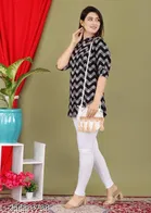 Cottonthree Quarter Sleeves Top for Women 