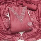 Silk Blend Embroidered Punjabi/All Over Suits for Women 