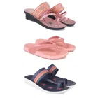 Combo of Heels with Slippers & Flats for Women 